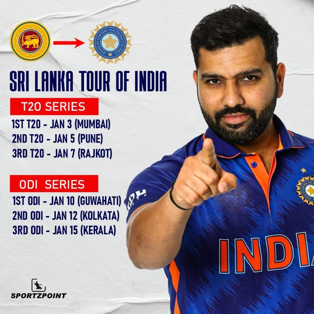 sri lanka tour of india 2023 broadcast channel